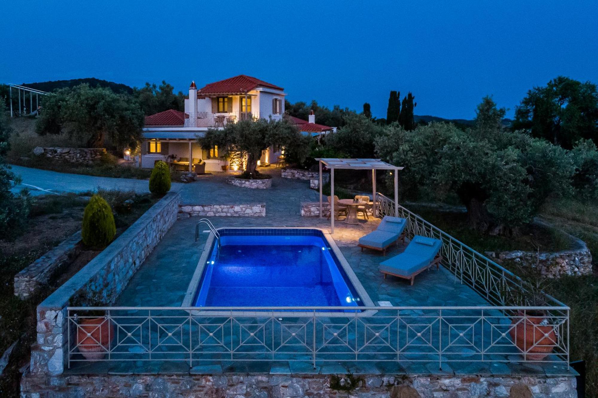 Villa Nektaria Alikias Dış mekan fotoğraf