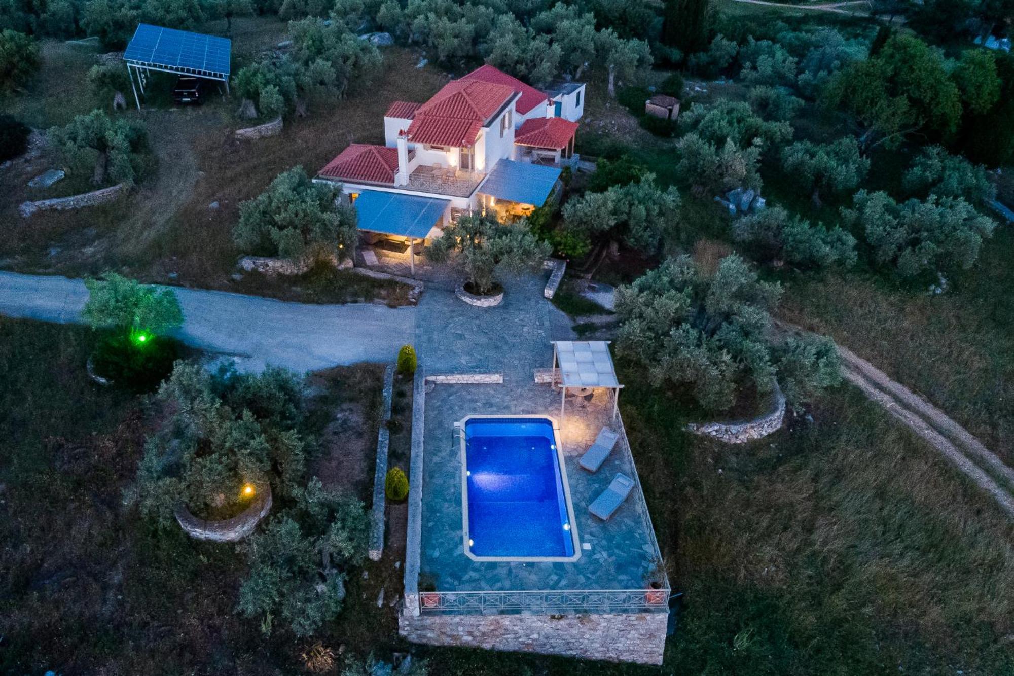 Villa Nektaria Alikias Dış mekan fotoğraf