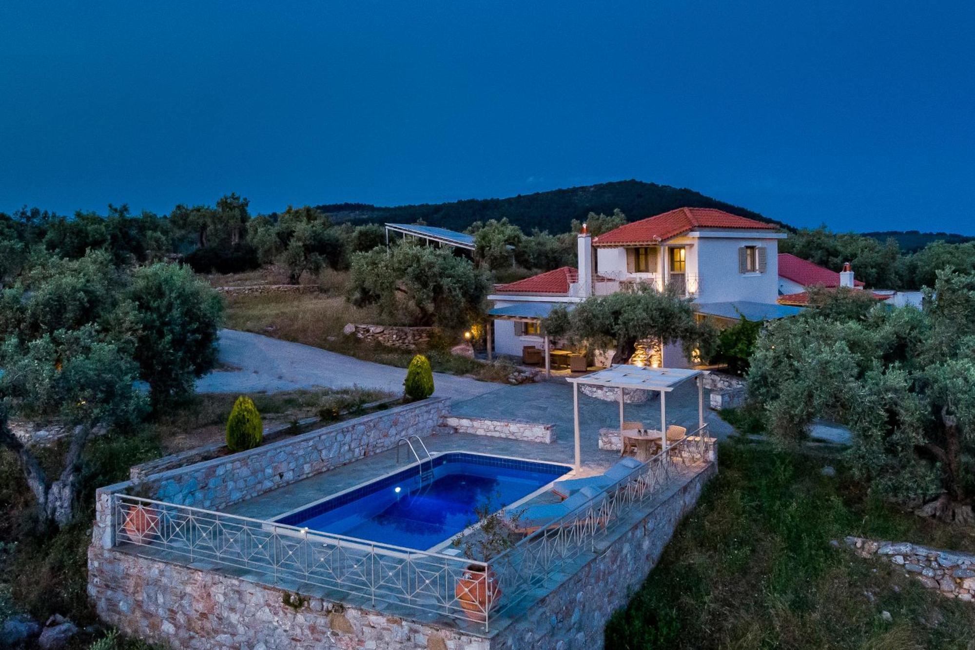 Villa Nektaria Alikias Dış mekan fotoğraf