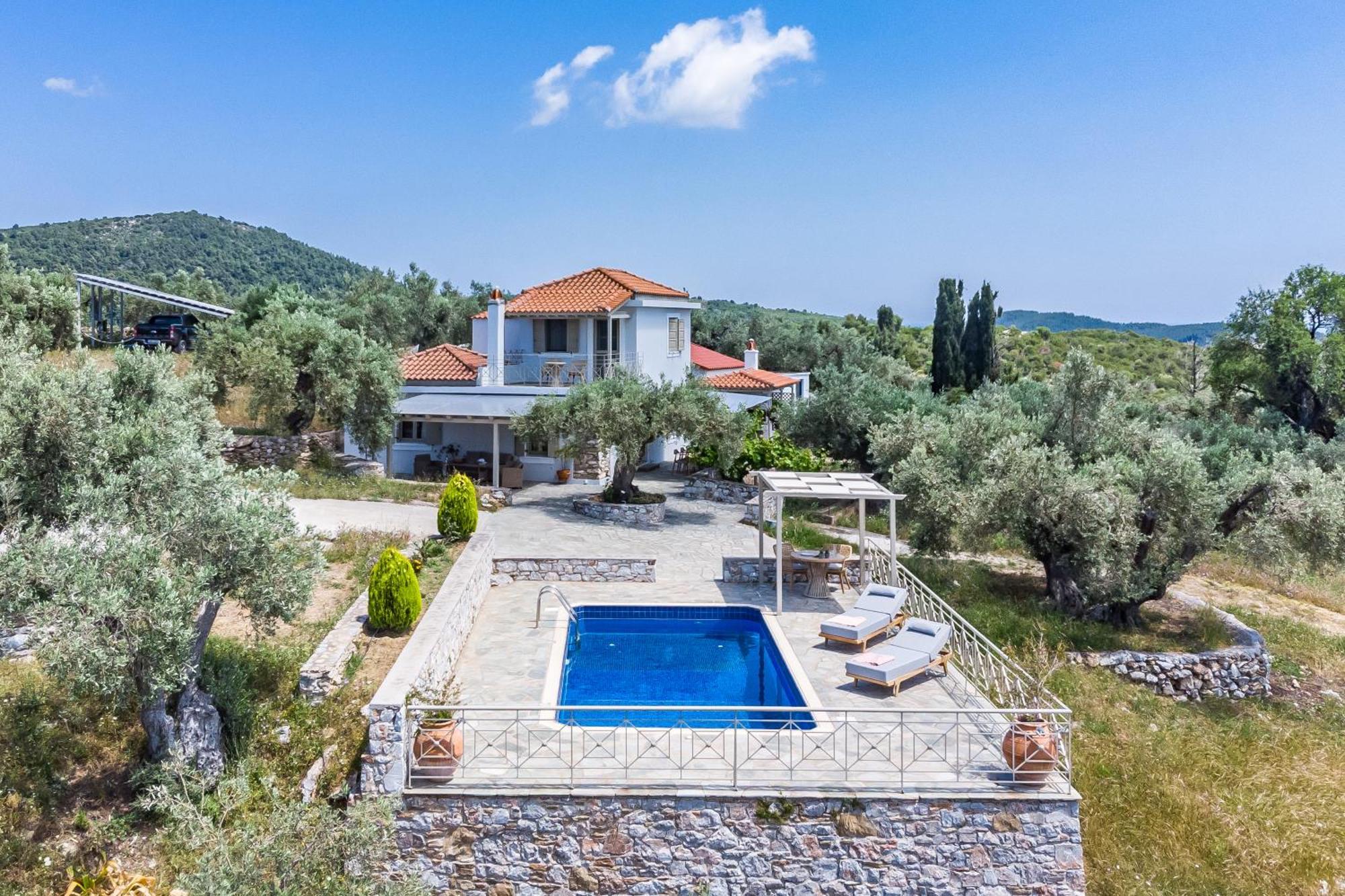 Villa Nektaria Alikias Dış mekan fotoğraf