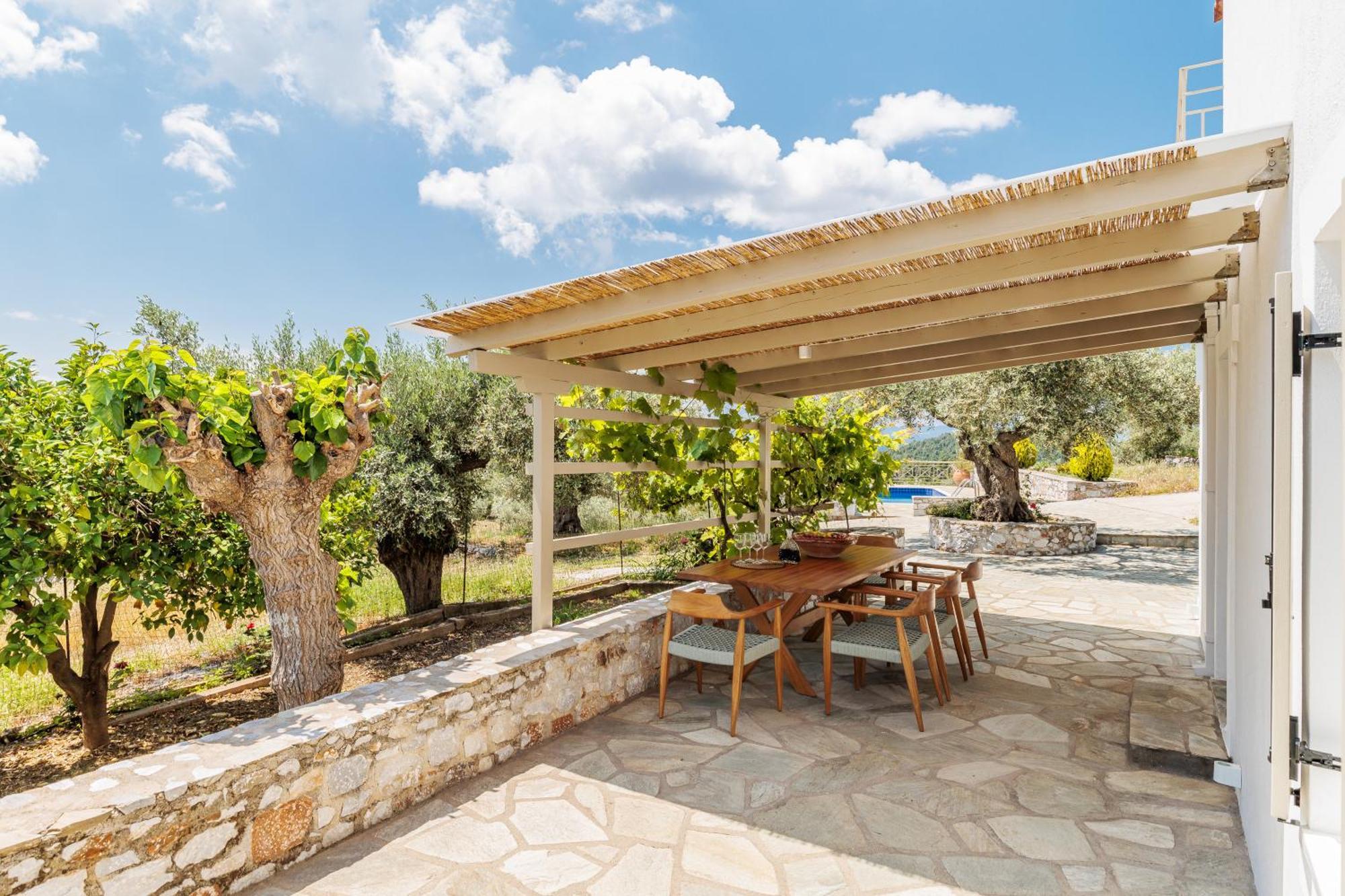 Villa Nektaria Alikias Dış mekan fotoğraf