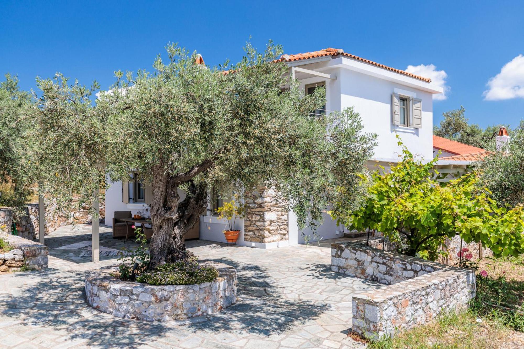 Villa Nektaria Alikias Dış mekan fotoğraf