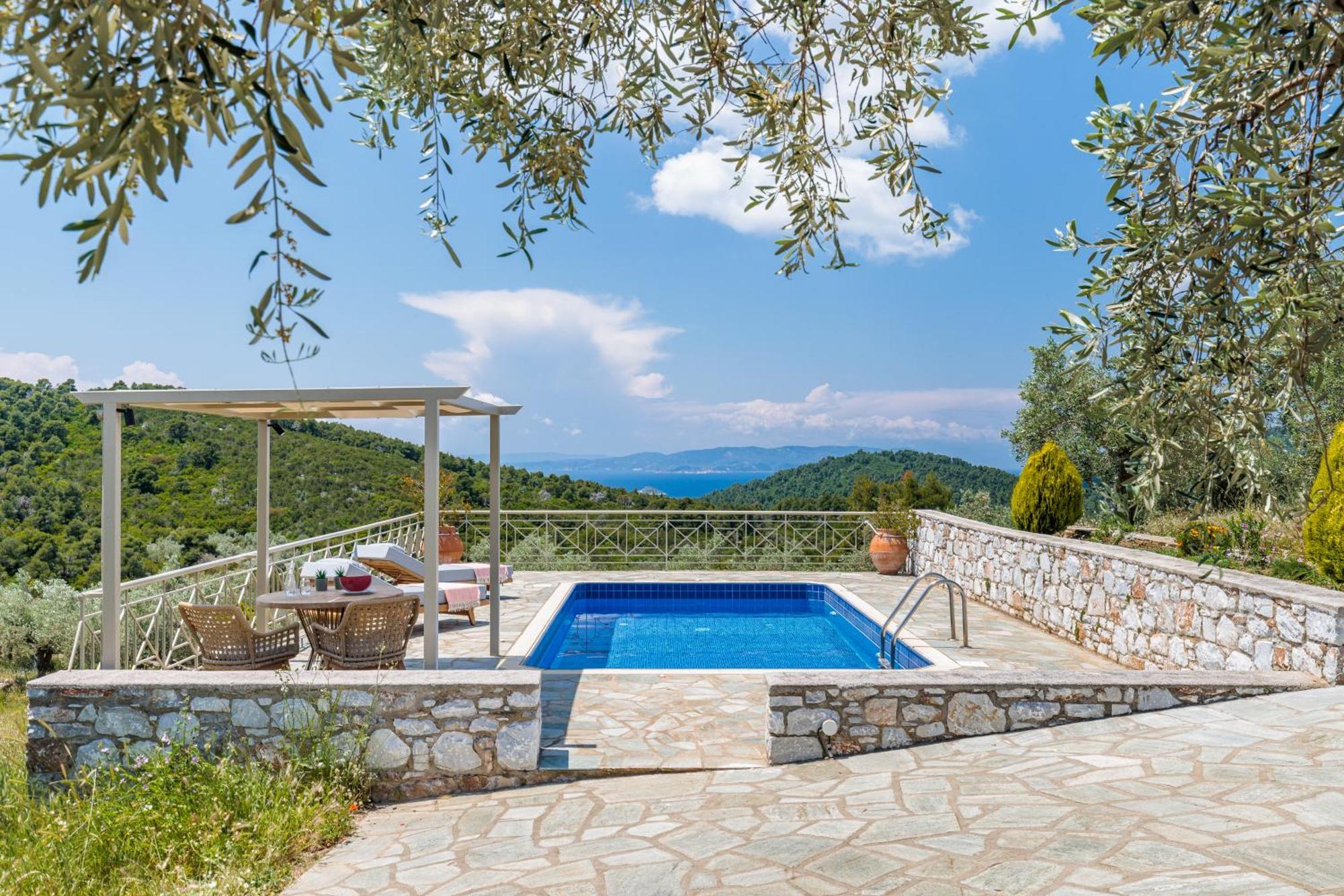 Villa Nektaria Alikias Dış mekan fotoğraf