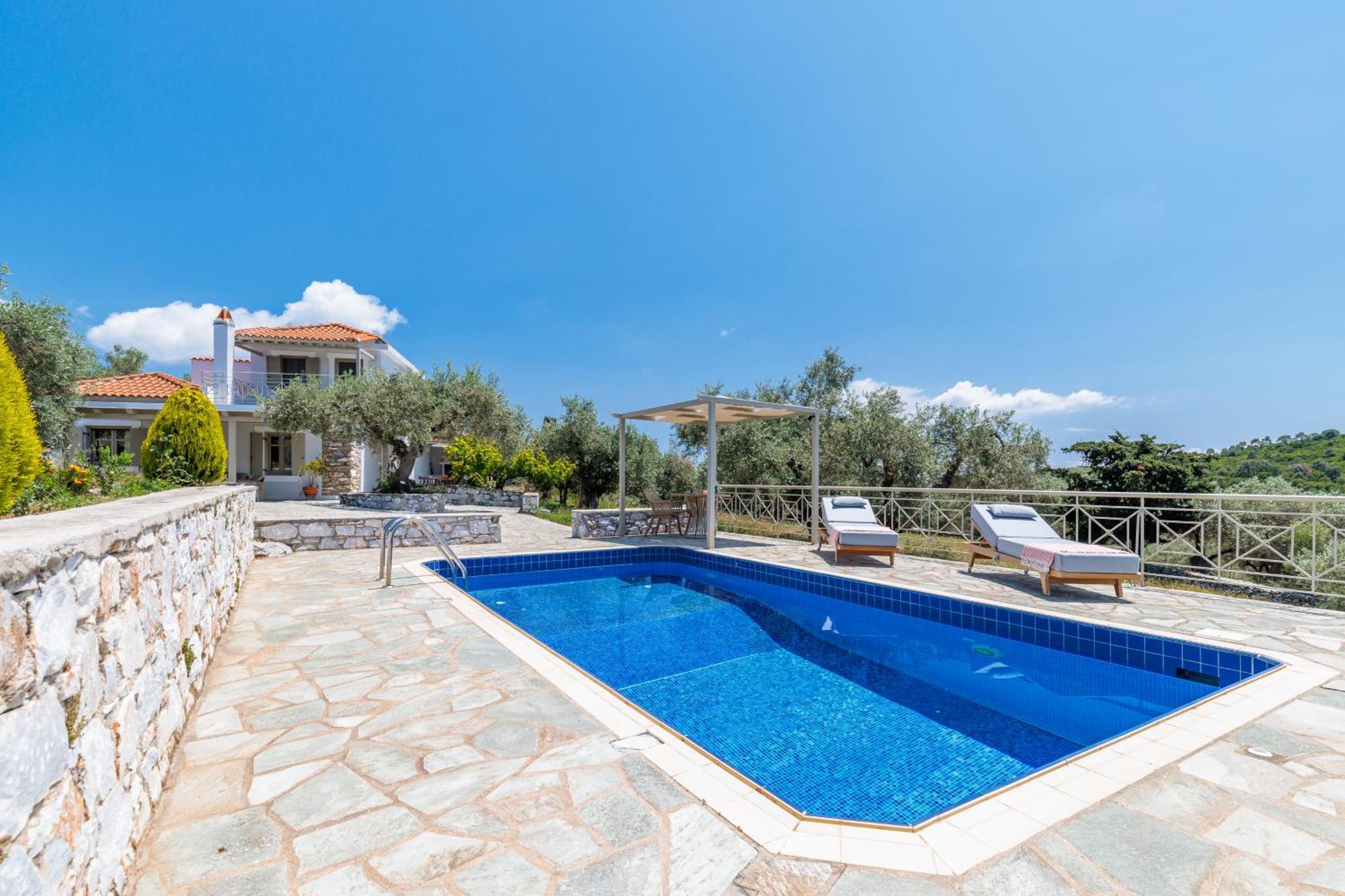 Villa Nektaria Alikias Dış mekan fotoğraf