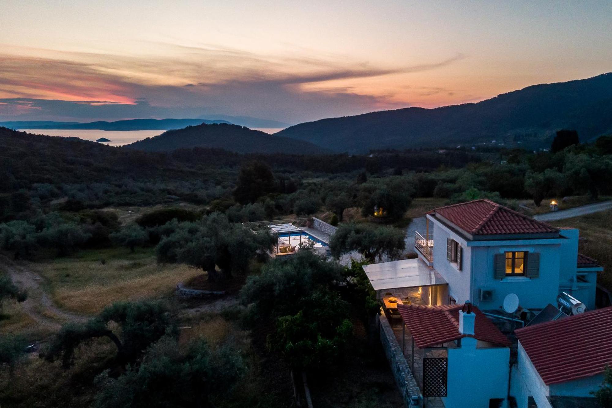 Villa Nektaria Alikias Dış mekan fotoğraf